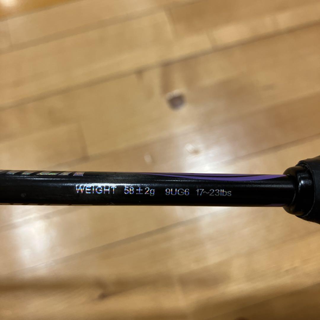 POWER SHOT NANO 9U III FLOWER バドミントンラケット