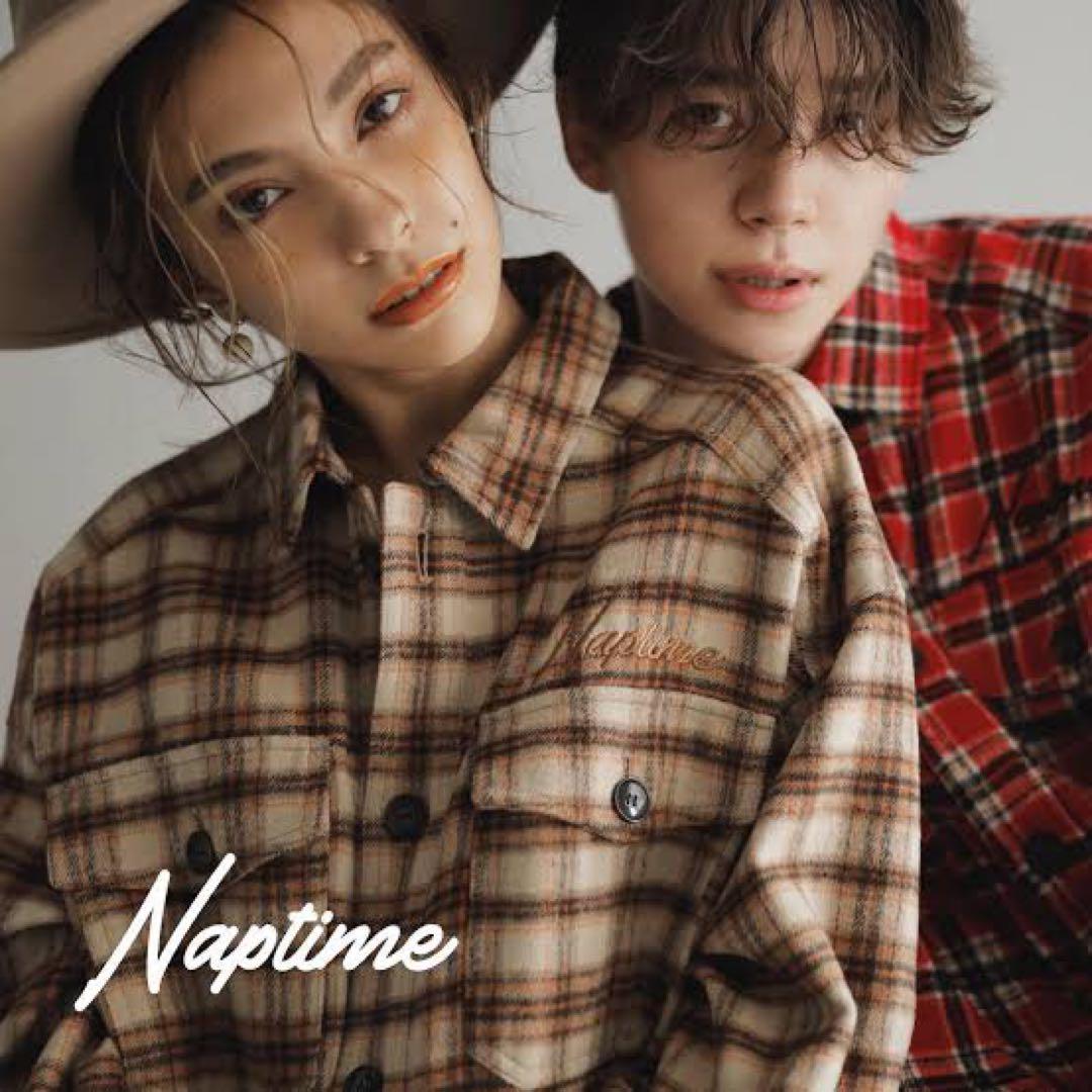 最終値下げ naptime チェックシャツ Nissy 西島隆弘