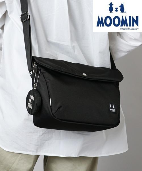 新品　ブラック　黒　ショルダーバッグ　MOOIN　レディース　横型　収納　通勤