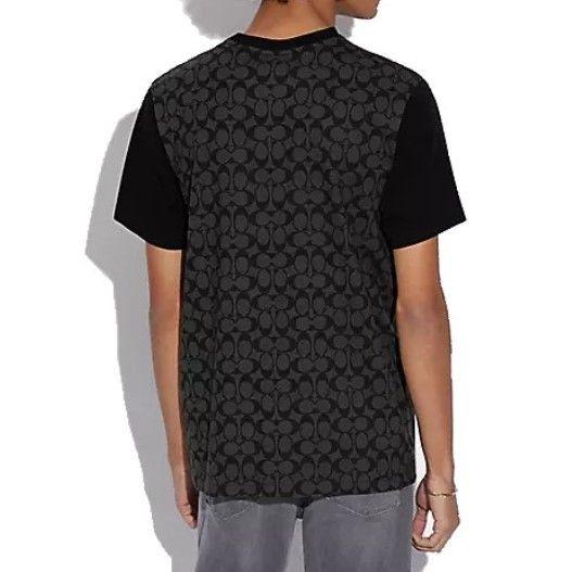 新作【COACH】シグネチャー Tシャツ 公式】コーチアウトレット | シグネチャー キャンプ Tシャツ