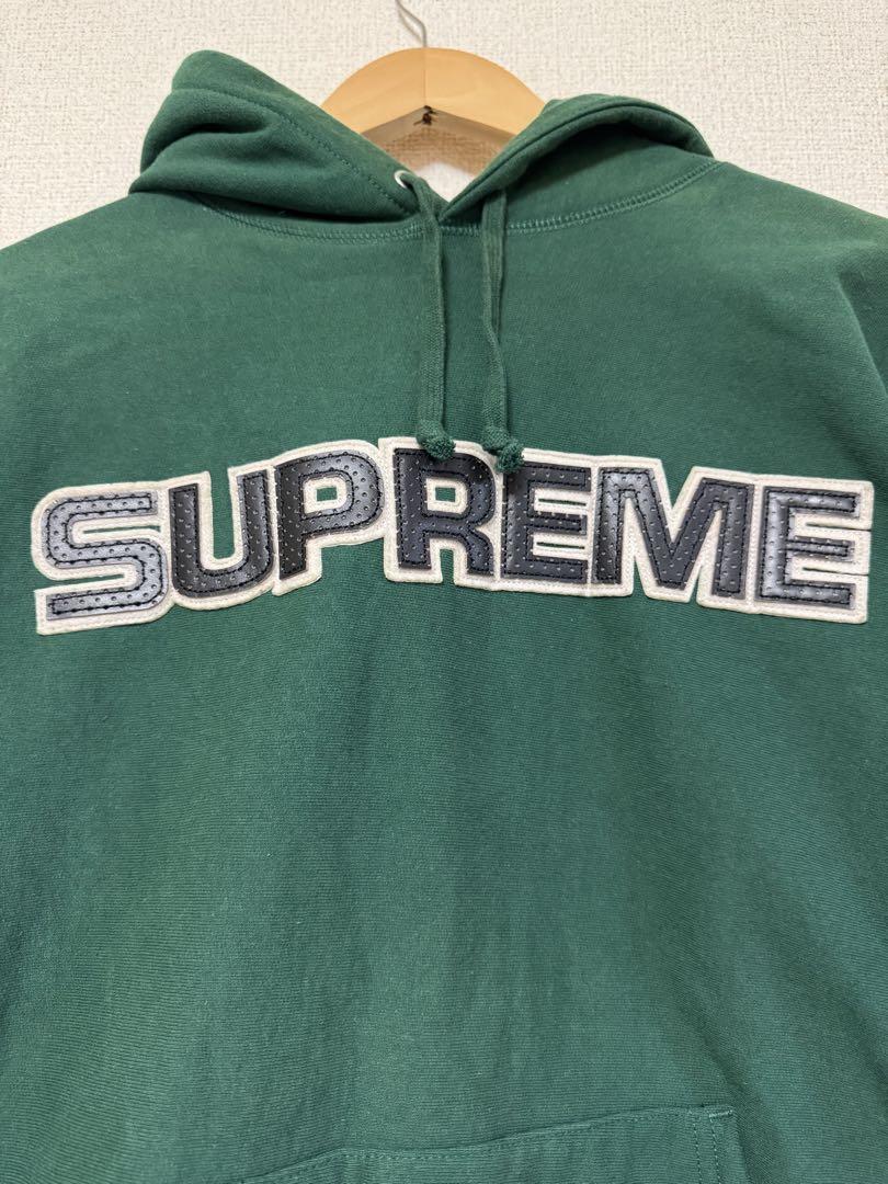 Supreme Perforated Leather FW18 パーカー