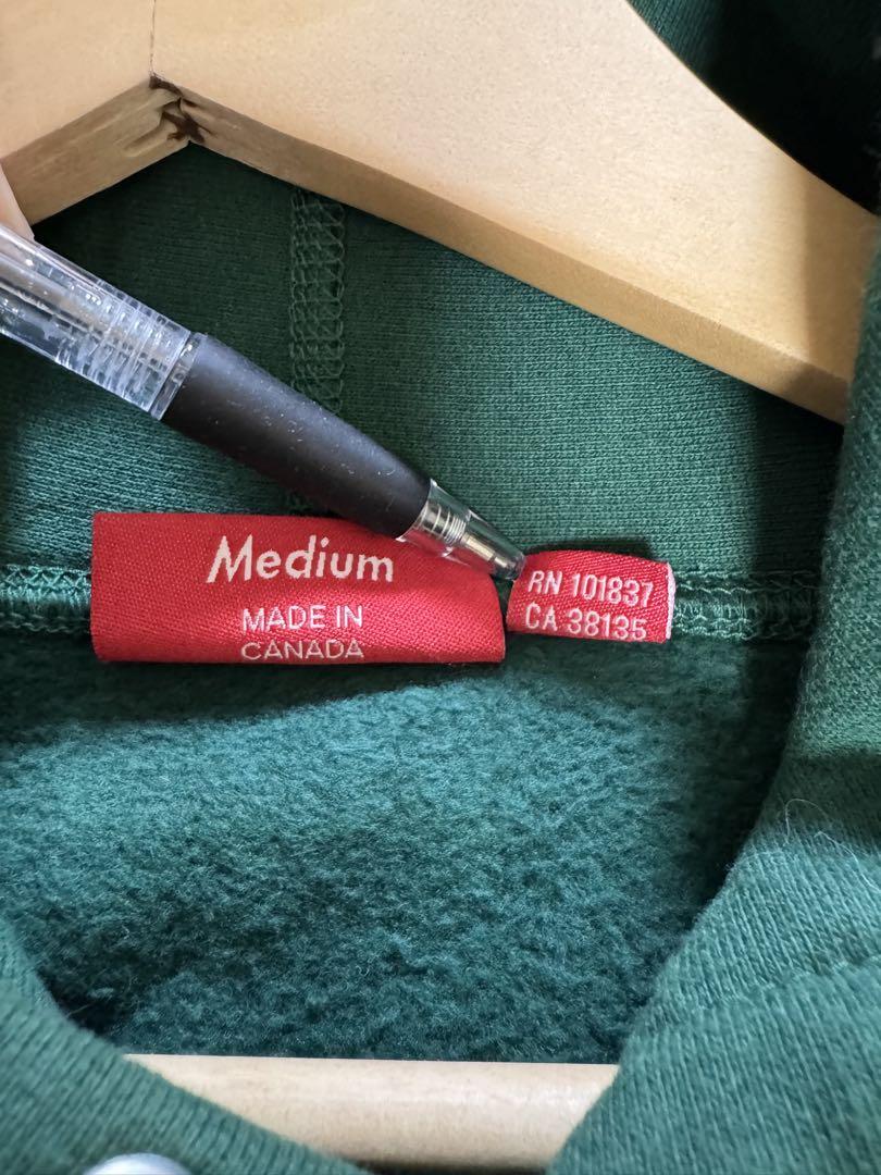 Supreme Perforated Leather FW18 パーカー