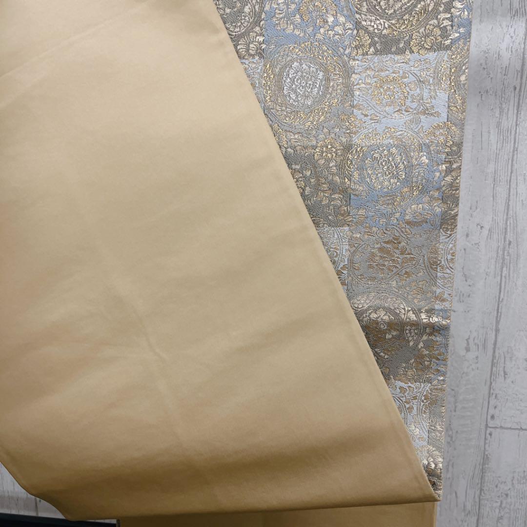 限定SALE人気 専用 市松模様に花や花紋が織られた袋帯 着物 Wxhk2-m24525065782 NEW在庫