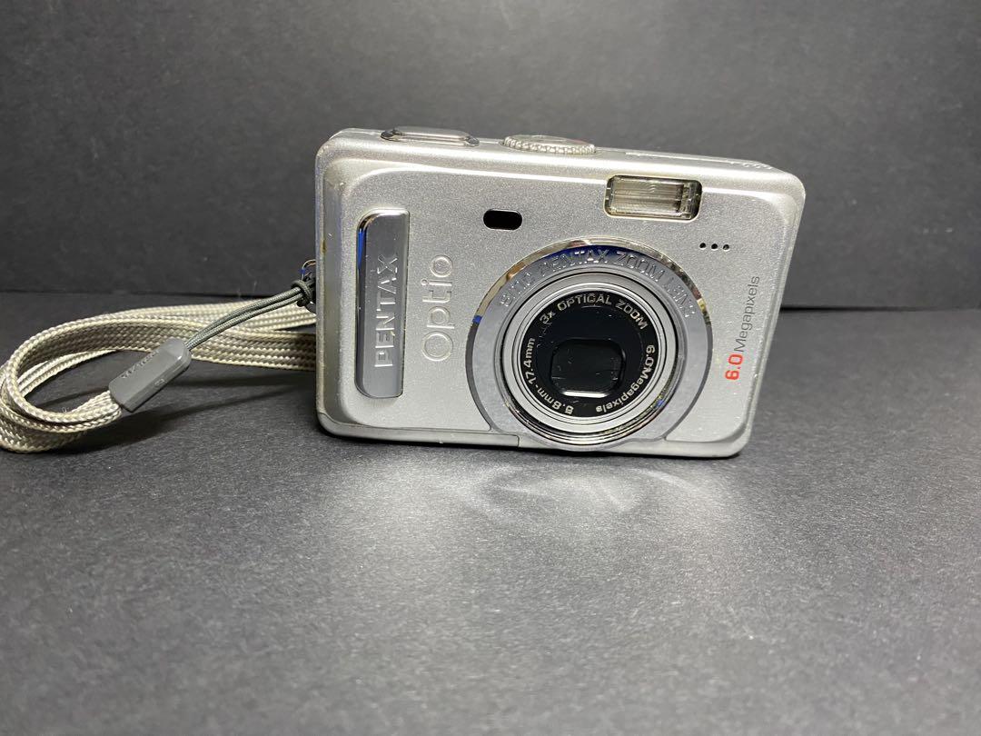 【動作OK】PENTAX Optio S60 コンパクトデジカメ