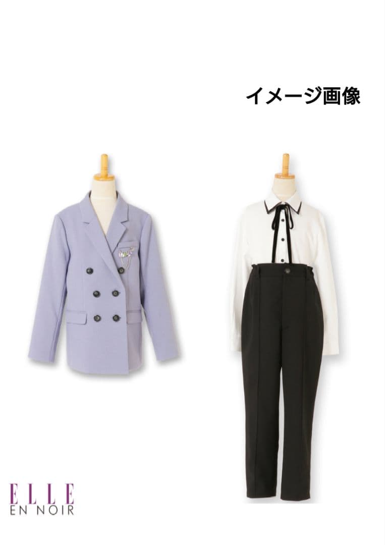 エルアンノアール　制服　フォーマル　ブラック　160 | [ELLE en noir] エルアンノワール 2023 春 卒業式 小学生