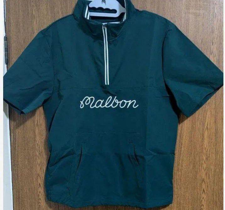 緑色L マルボンゴルフ ポロシャツ malbon golf メンズ シャツ 刺繍 ☆即発送緑色&XL☆マルボンゴルフ Malbon 半袖 シャツ Tシャツ