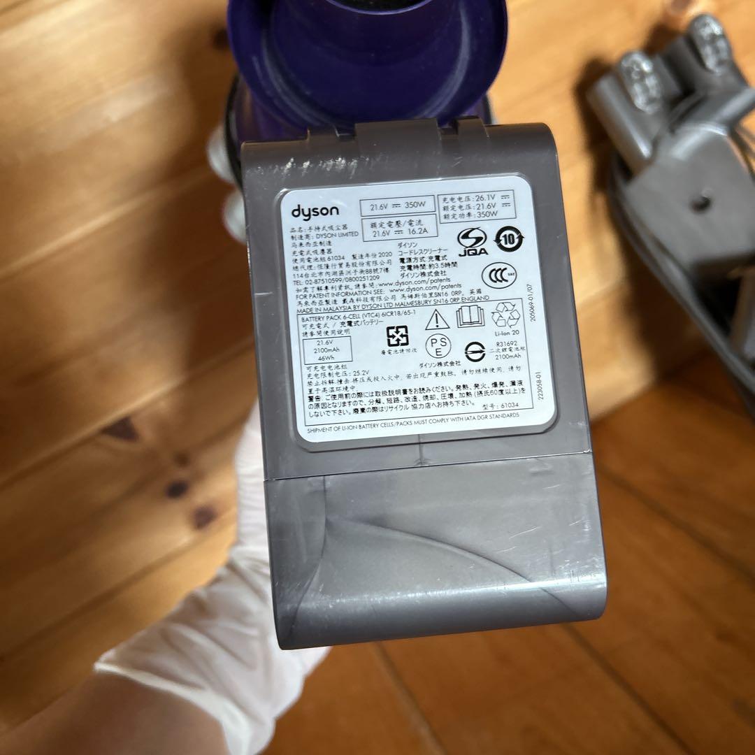動作品　dyson v6 slim pro ダイソン 掃除機