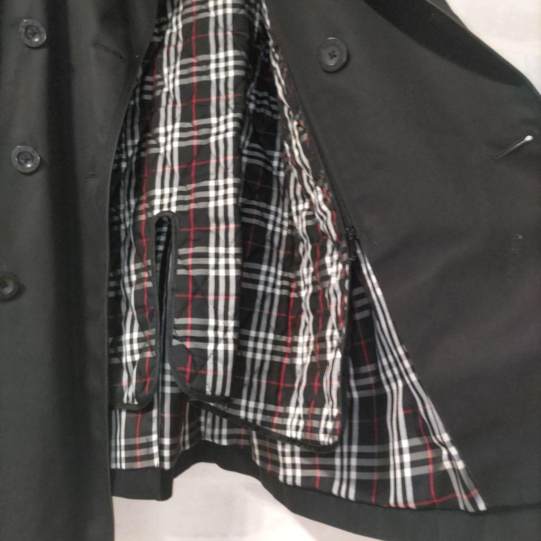 BURBERRY BLACK LABEL トレンチコート Mサイズ ブラック
