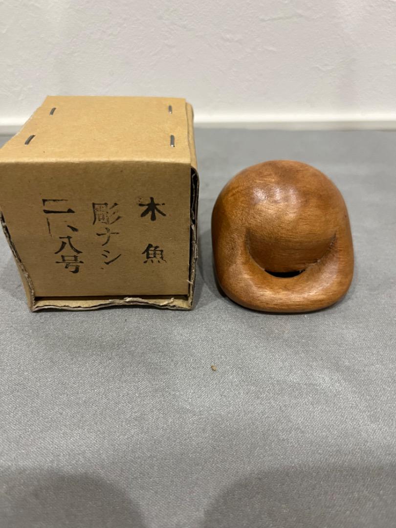 木魚ミニ在庫2つあり。セット割します。
