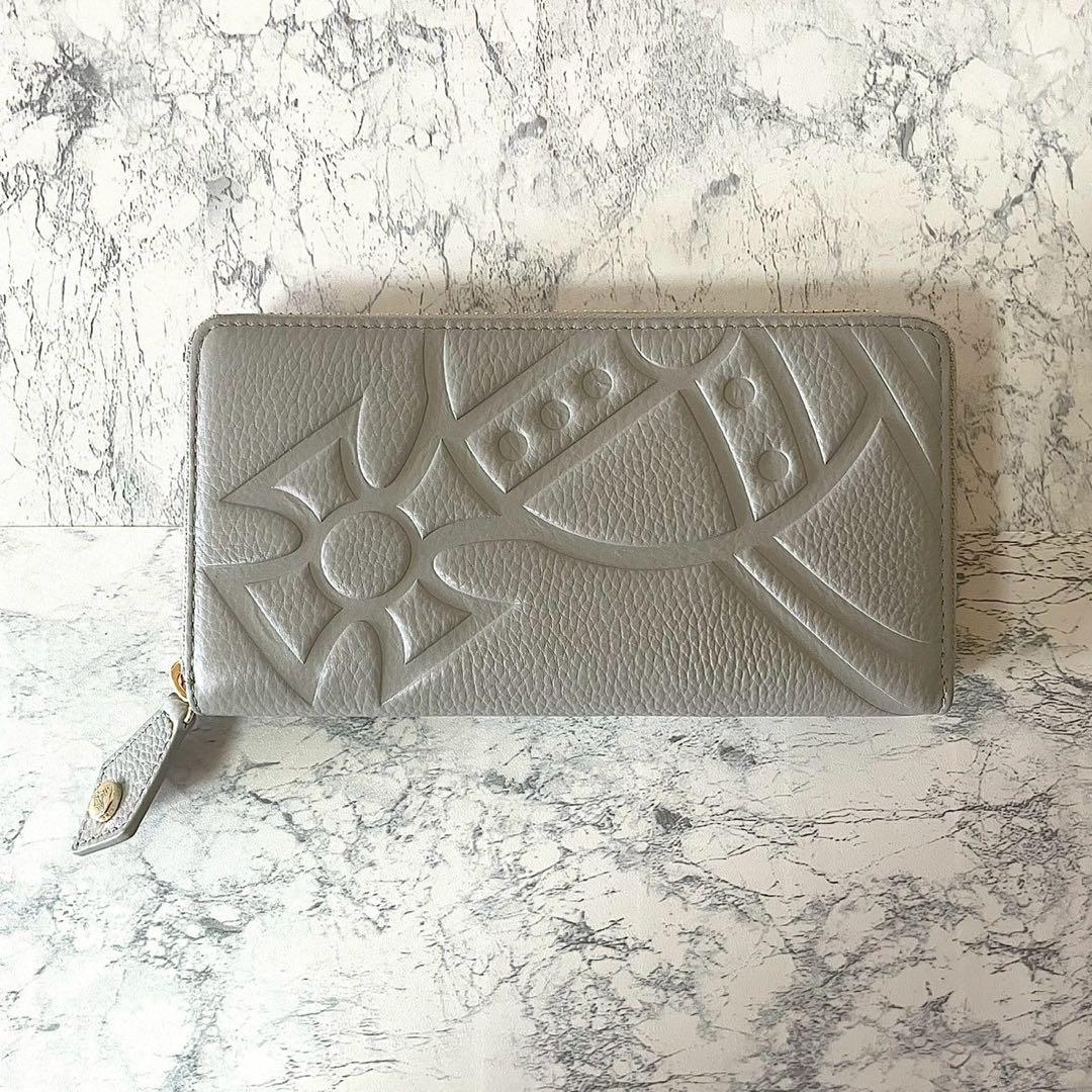 【新品】Vivienne Westwood グレージュ 長財布