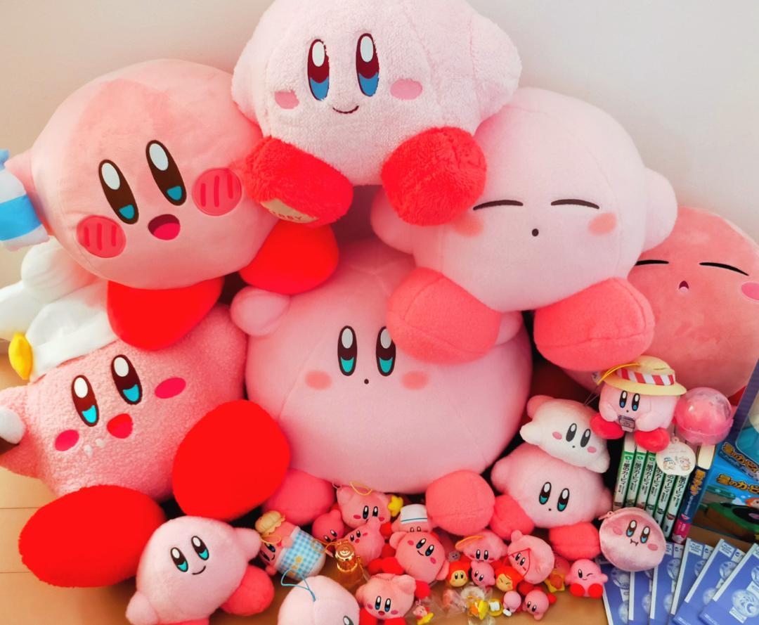 カービィ ぬいぐるみ21点まとめ売りおまけのグッズ付き