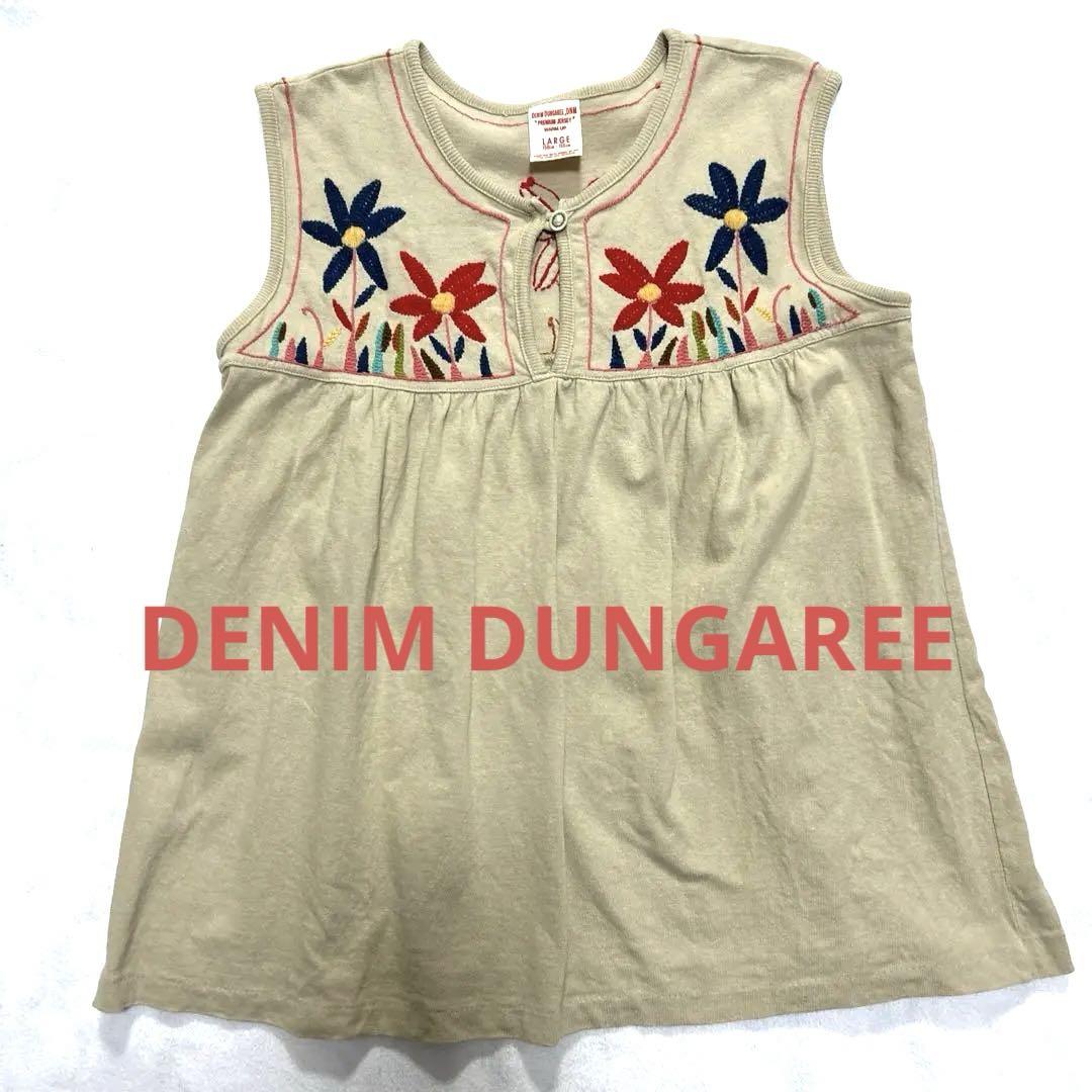 デニムダンガリー DENIM DUNGAREE 刺繍タンクトップ - メルカリ