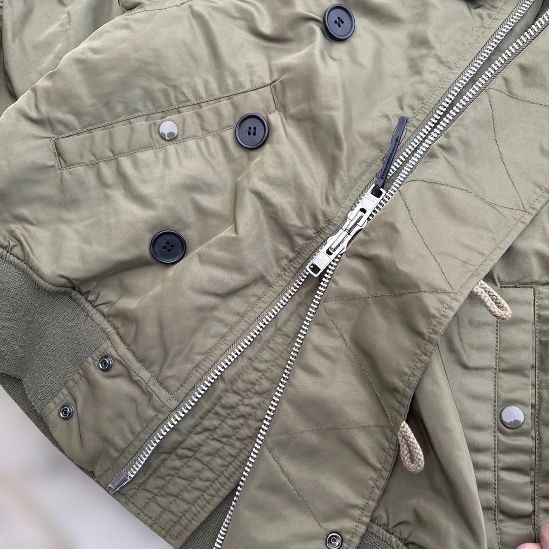 military type MA1 N2B flight jacket y2k military type MA1 N2B flight jacket y2k