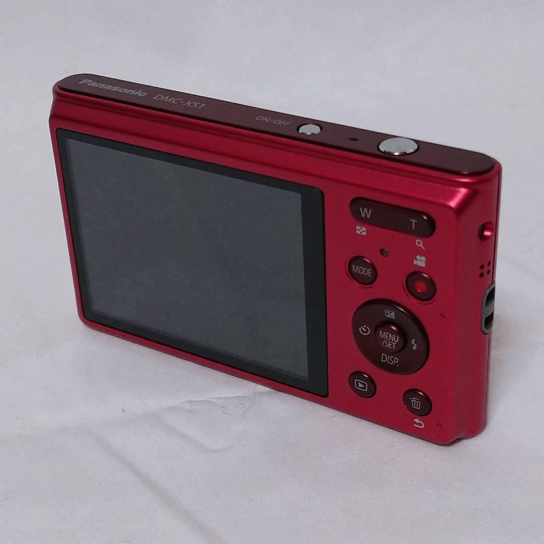 Panasonic LUMIX DMC-XS1 コンパクトデジタルカメラ 赤