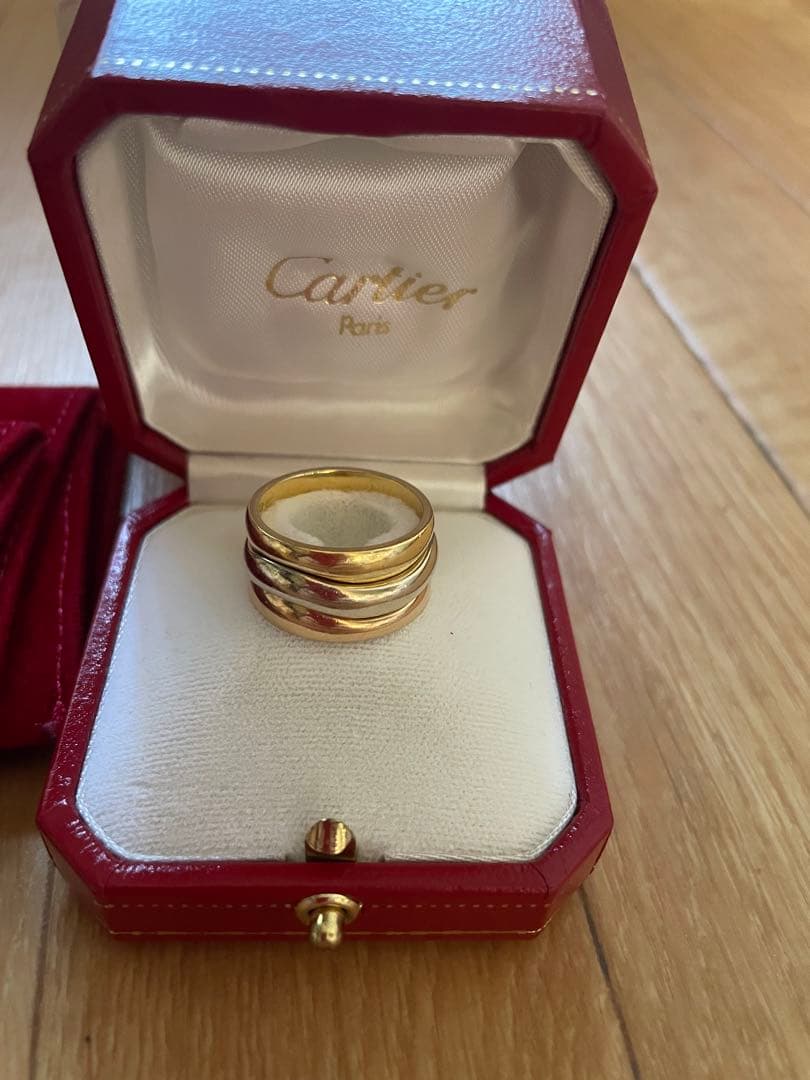 Cartier 3カラーラブミーリング 18Kゴールド Cartier 3カラーラブミーリング 18Kゴールド