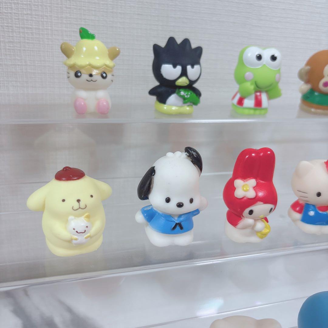 サンリオ　指人形　ソフビ　キティ　マイメロ　プリン　キキララ　13体セット