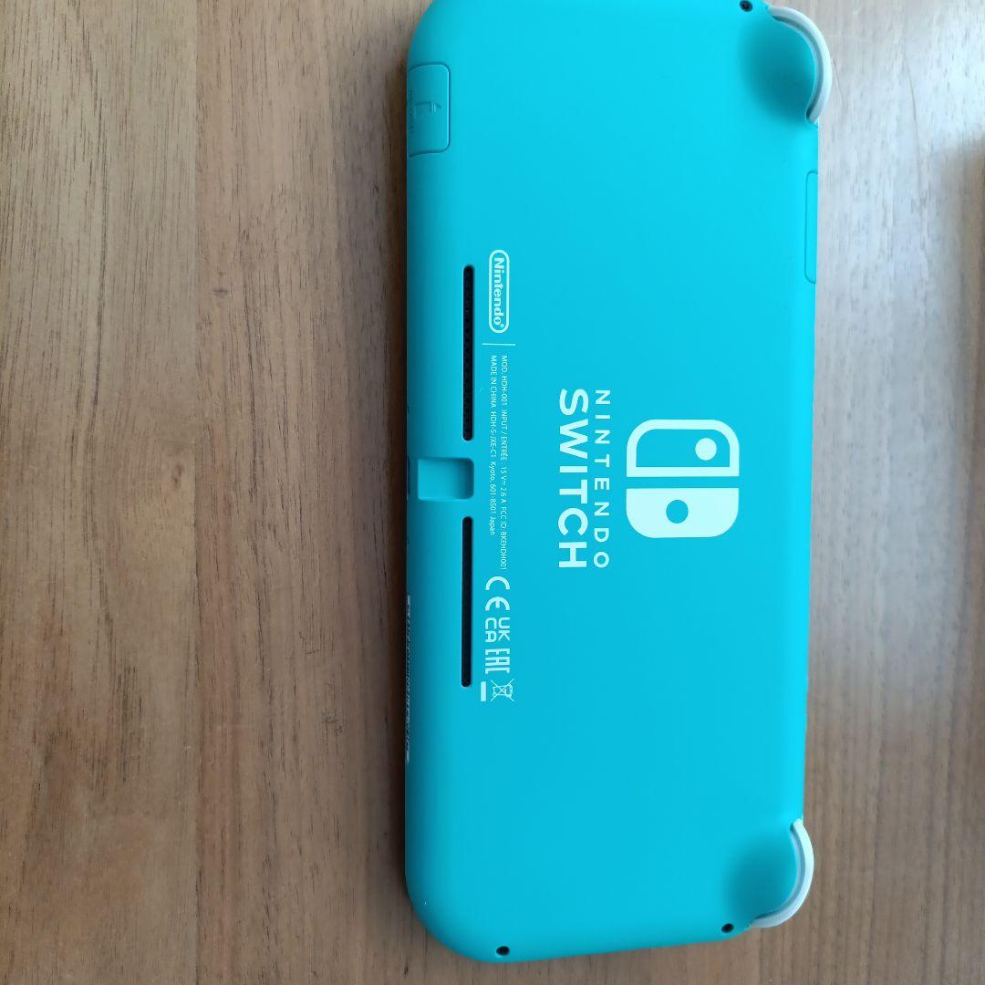 Nintendo Switch Lite ターコイズ 本体　カバー&ケース付き