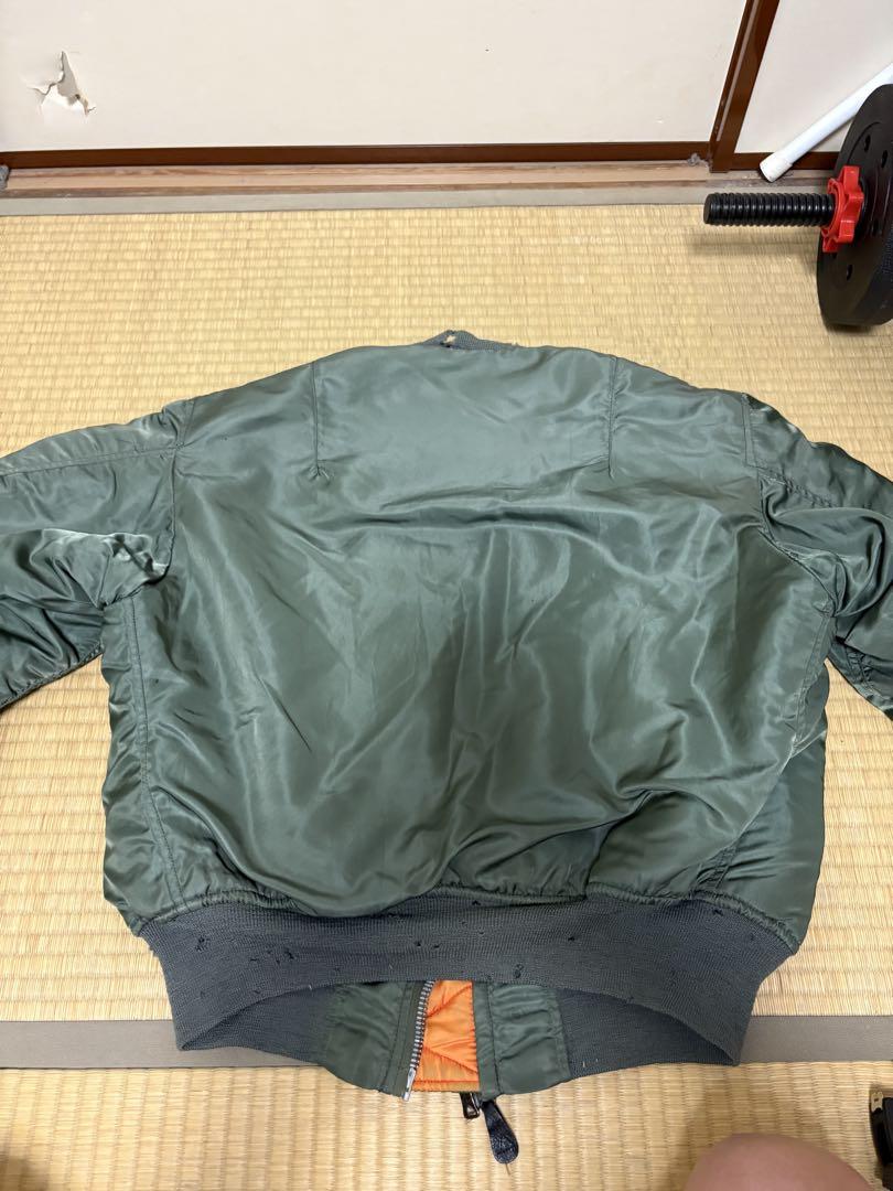 【激レア】70s MA-1 フライトジャケット オリーブグリーン 激レア】70s MA-1 フライトジャケット オリーブグリーン メンズ