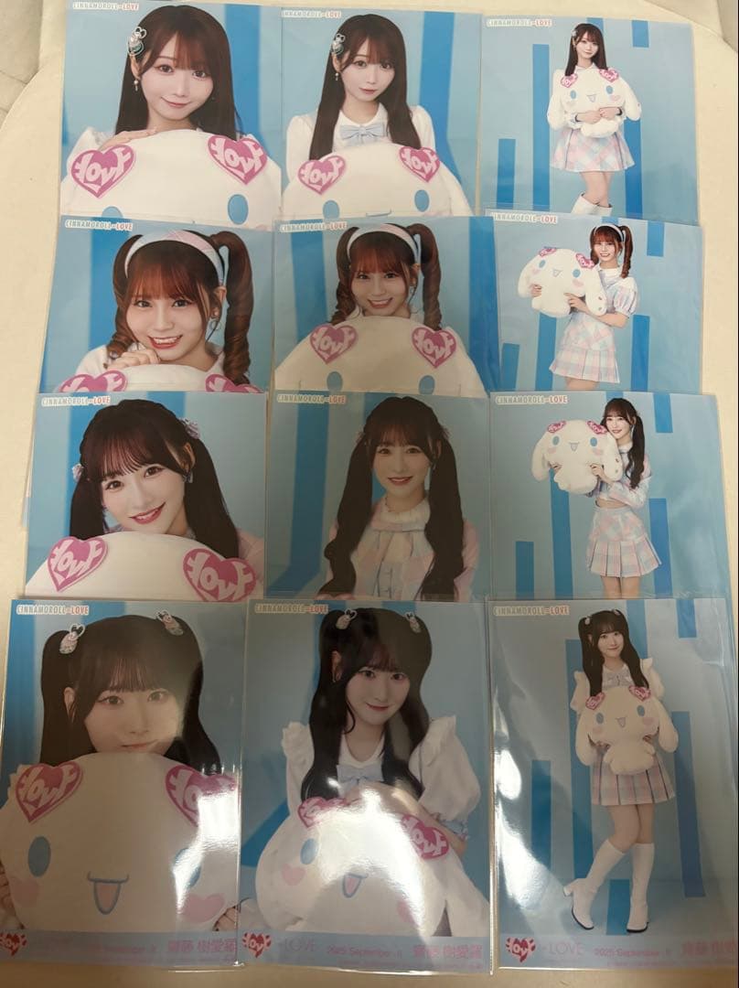 イコラブ シナモロール生写真 全メンバーコンプ目立った傷や汚れなし