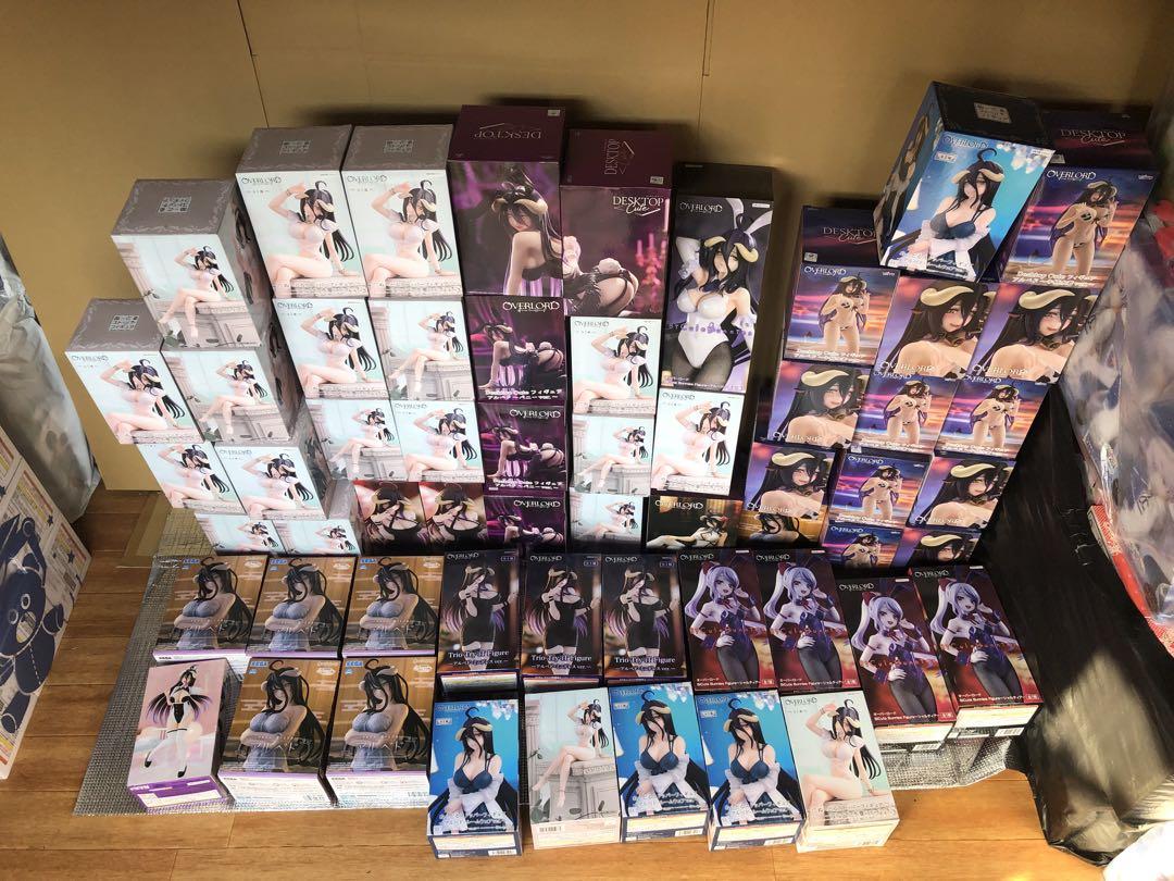 アルベド　バニー　フィギュア　牛水着　シャルティア　ドレス　水着　58個