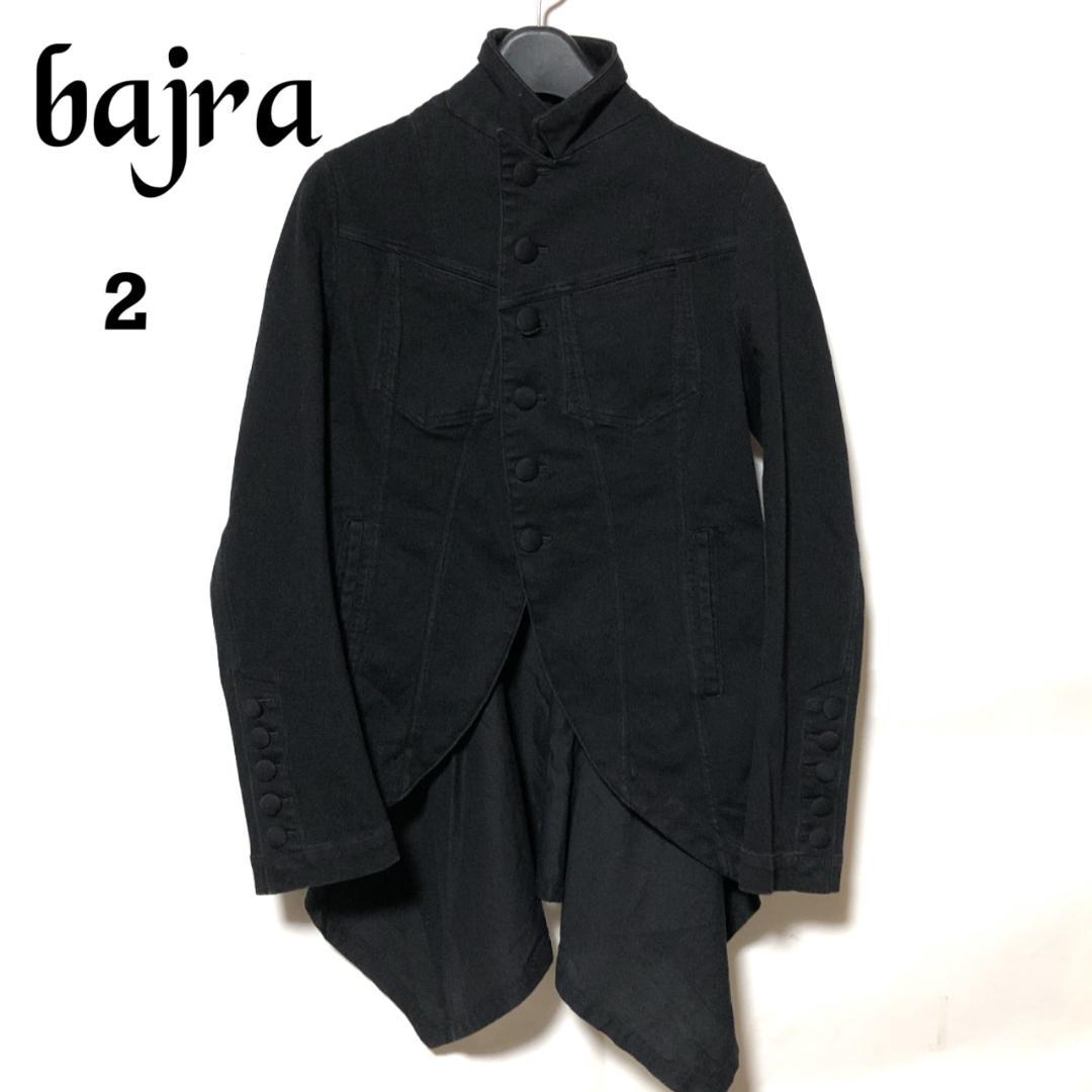 bajra 燕尾 ジャケット 2 バジュラ コットンストレッチ レイヤード