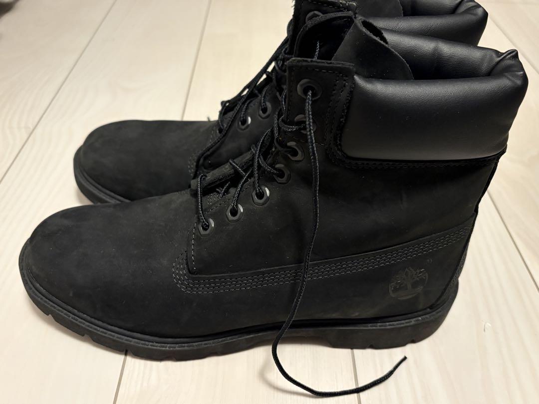 Timberland 　ティンバーランド　ブラック　ワークブーツ　27.5cm靴