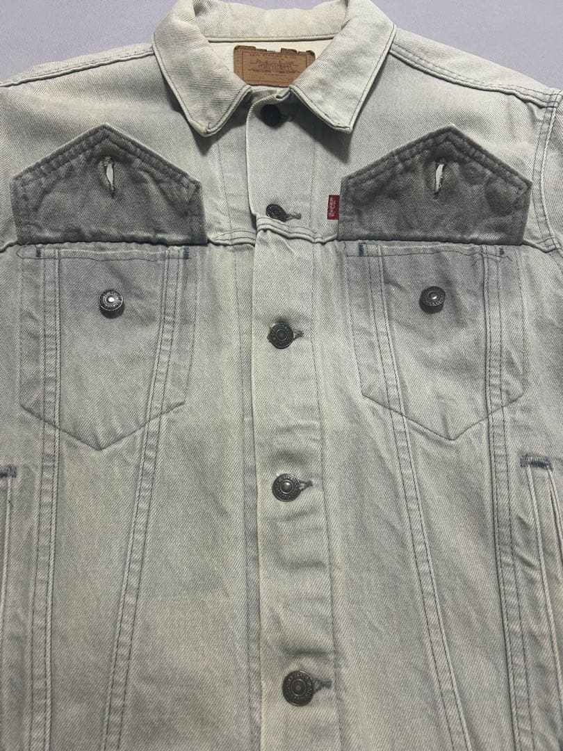 美品 希少 80’s Levi’s 70506-0252 先染め グレー 40 80s リーバイス 70506 0257 USA製 先染めグレー サイズ44 - メルカリ