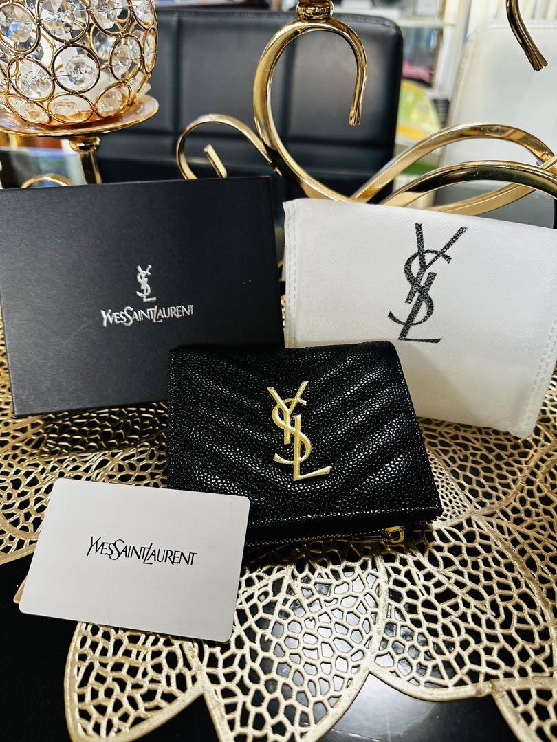 イヴサンローラン  二つ折り財布 YSL YVES SAINT LAURENT