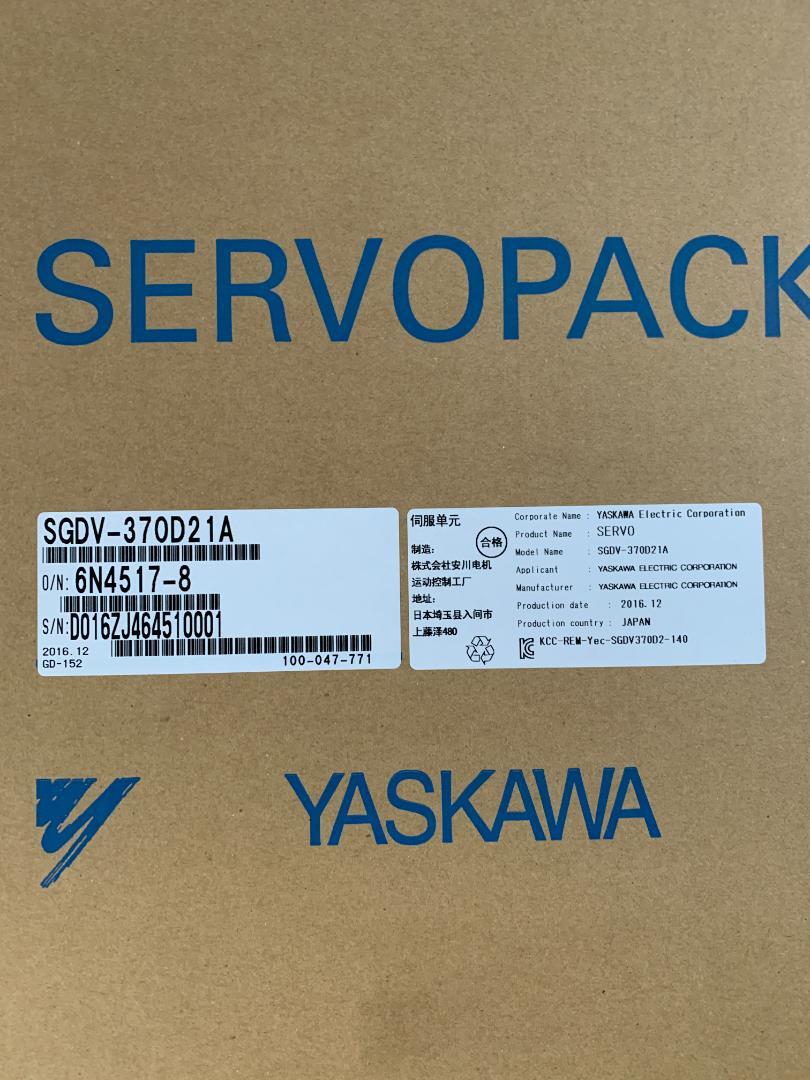 安川電機株式会社 SGDV-370D21A
