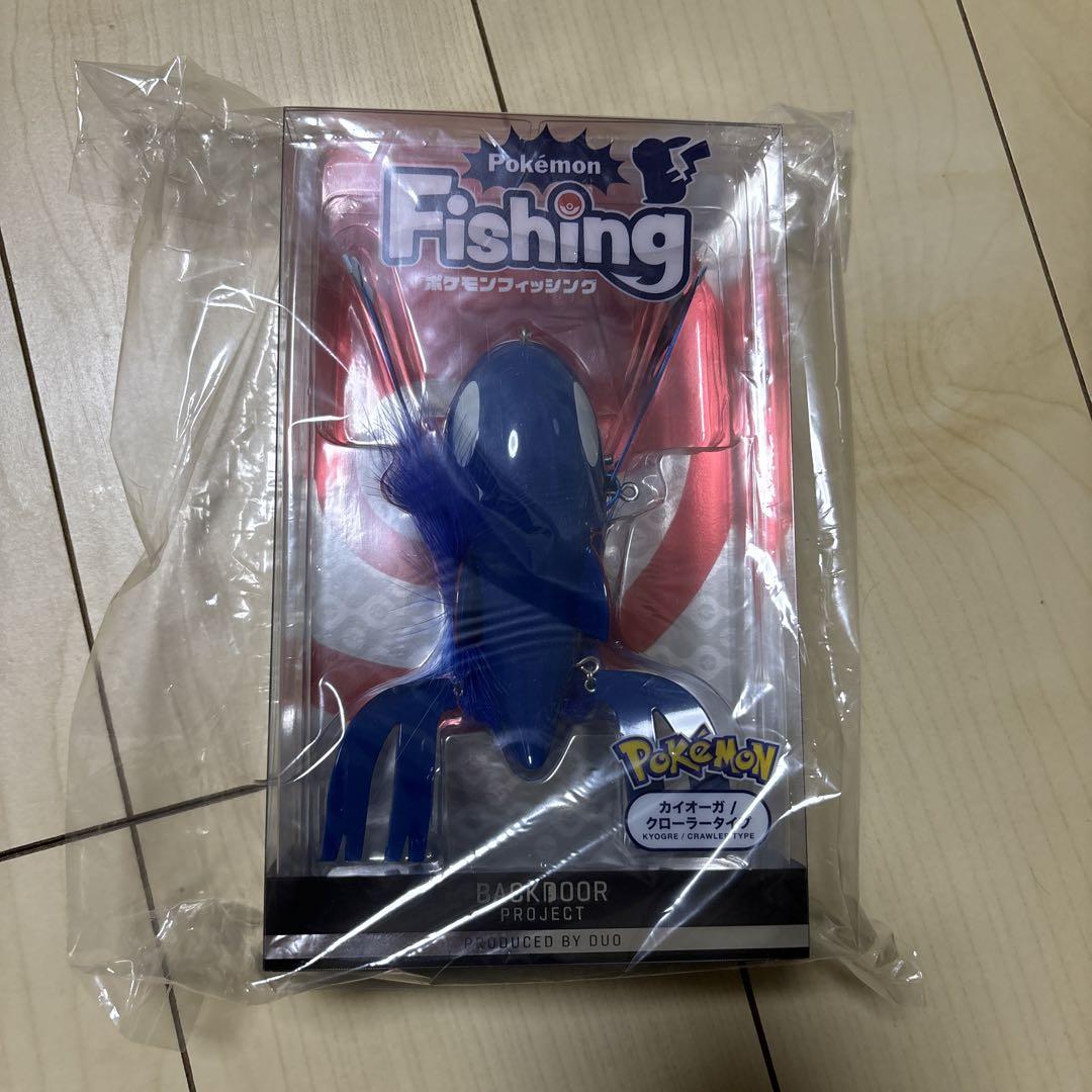 【新品未使用品】DUO ポケモンフィッシング　カイオーガ