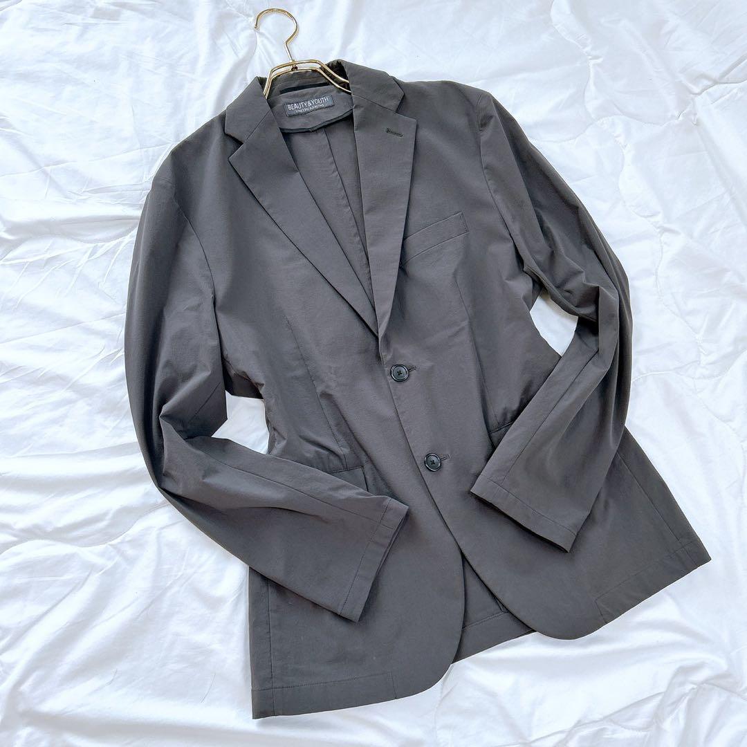 美品 BEAUTY & YOUTH ストレッチ スーツ セットアップ M
