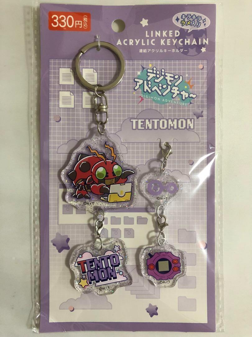 デジモンアドベンチャー 連結アクリルキーホルダー テントモン