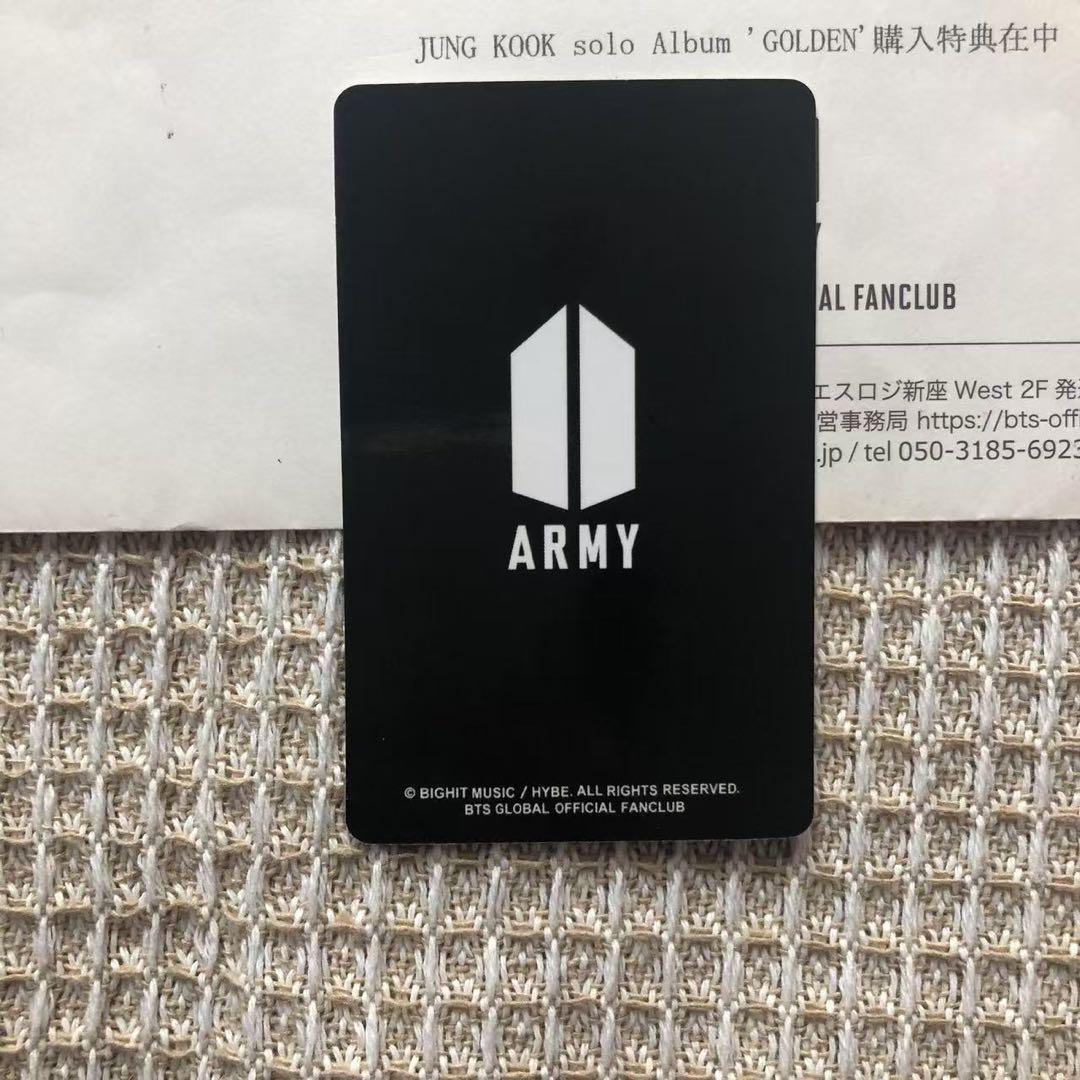 BTS GOLDEN ジョングク JPFC 当選 限定 特典 トレカ - メルカリ