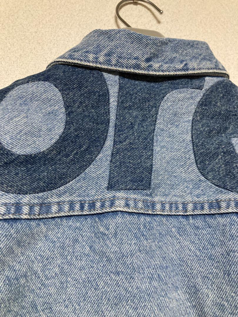 Supreme Inset Logo Denim Trucker Jacket (SS22) - $278
