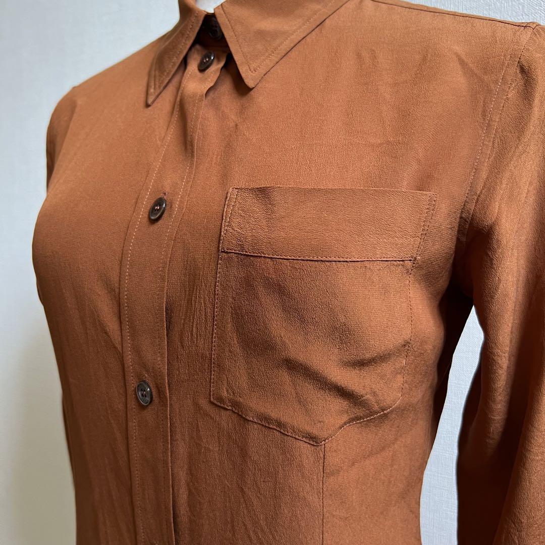 HERMES - 美品 Vintage エルメス HERMES シャツ ブラウス 長袖