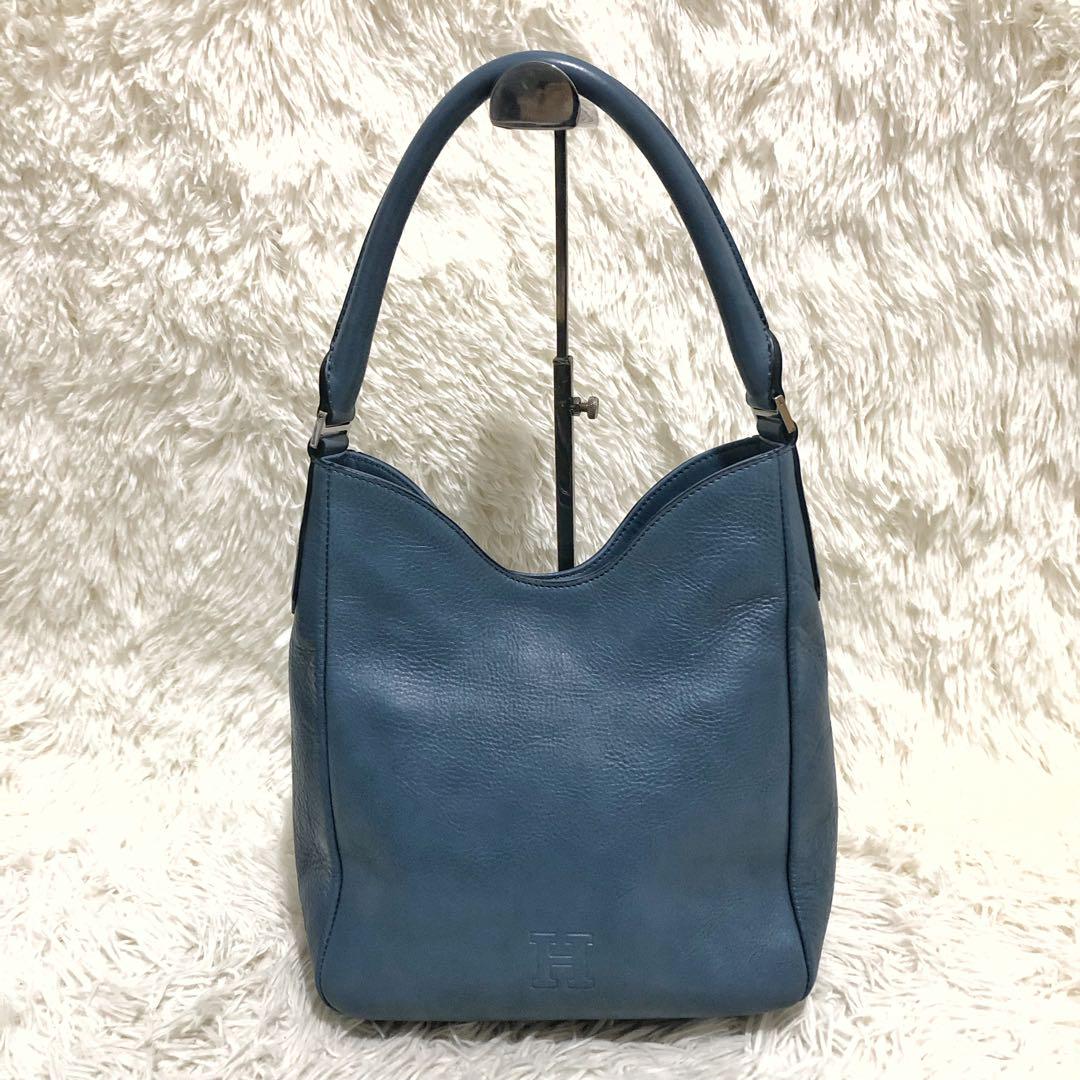 未使用級✨ヒロフ シュリンクレザー トートバッグ