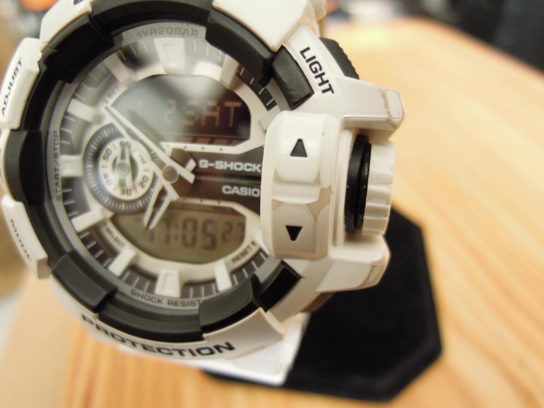 CASIO カシオ G-SHOCK GA-400 ホワイト 白 メンズ 腕時計