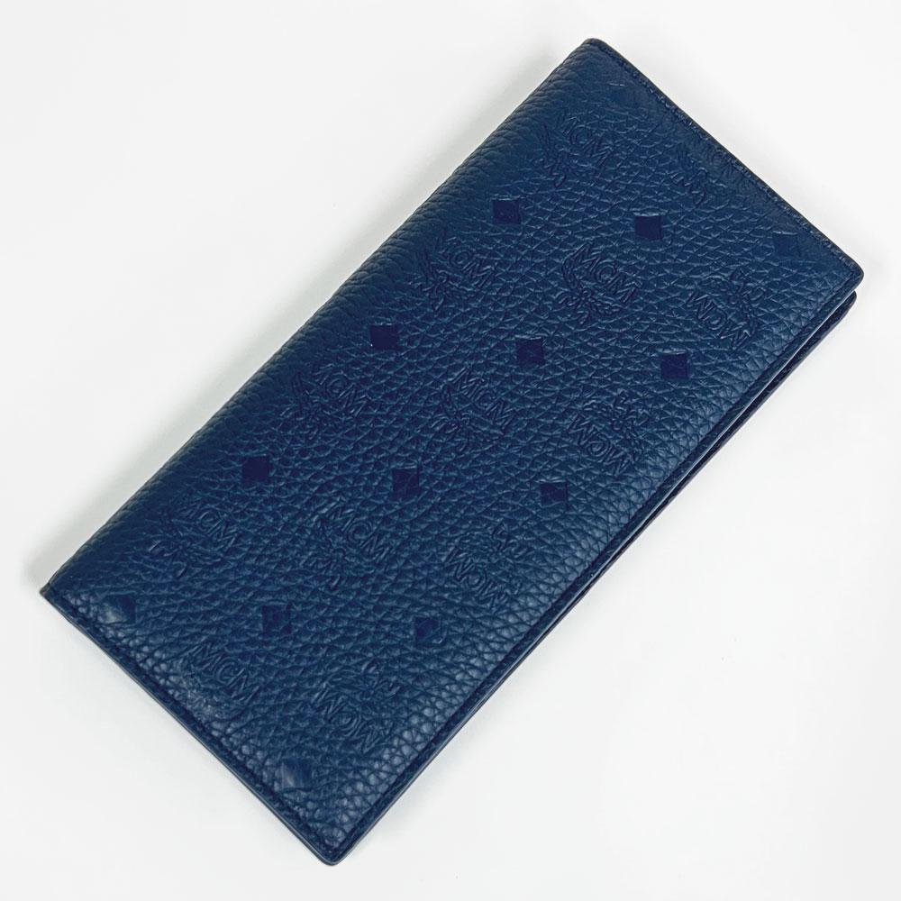新品・未使用　MCM エムシーエム　ロングウォレット　長財布　二つ折り財布