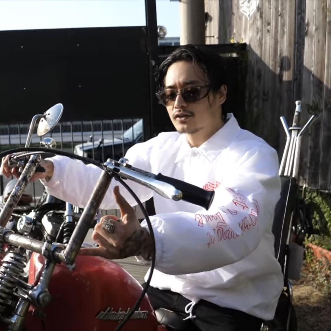 US×TATOO STUDIO YAMADA コーチジャケット