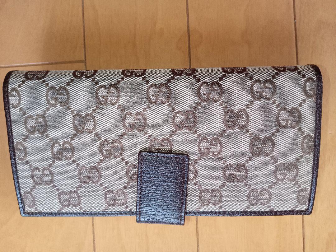 GUCCI GGパターン 二つ折り財布