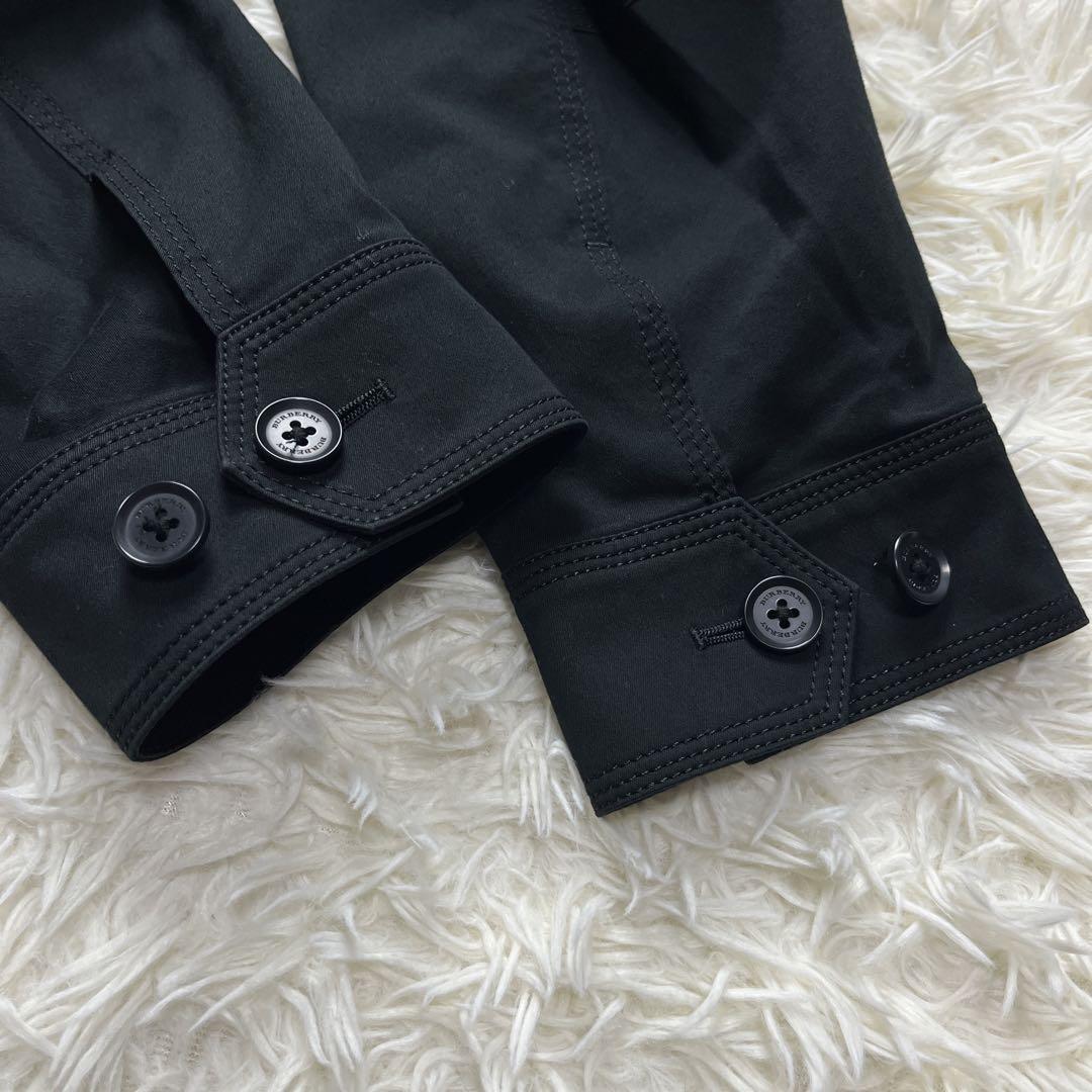 ●BURBERRY LONDON テーラードジャケット　ノバチェック　ブラック