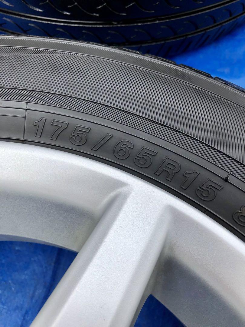 175/65R15 TOYOTAサマータイヤ ホイールセット[年2023] タイヤ