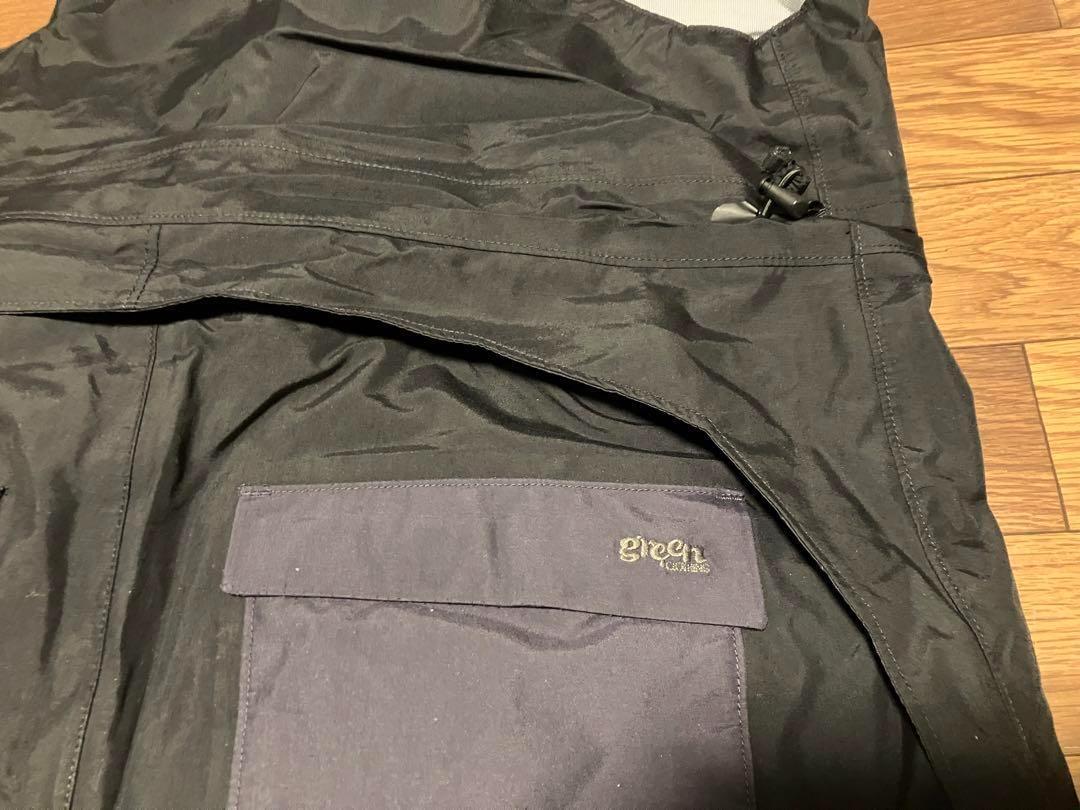 greenclothing グリーンクロージング ビブパンツ sizeM