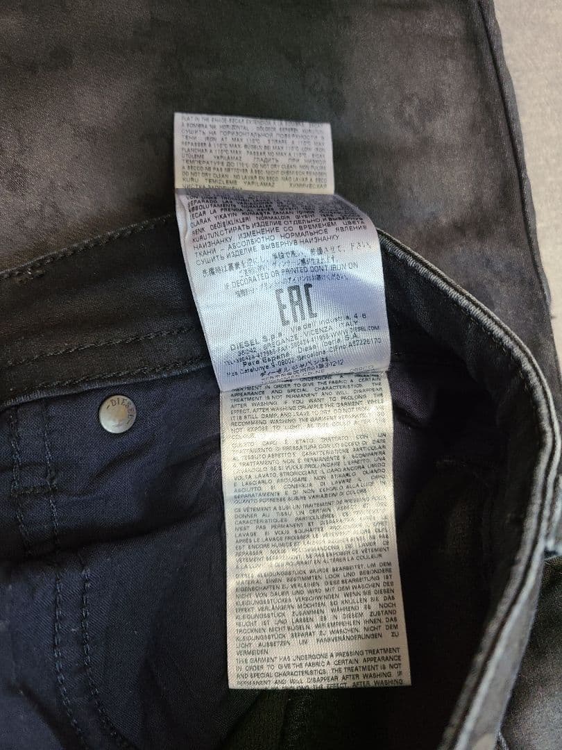 DIESEL ジョグデニム THOMMER CB-NE ブラック ディーゼル DIESEL ジョグデニム THOMMER CB-NE ブラック ディーゼル