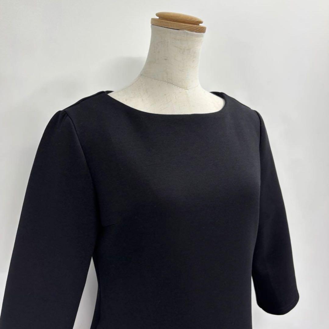 美品 シェリエ sheller バックZIPスウェットミニワンピース F