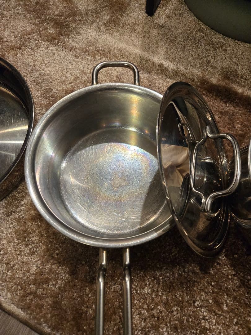 宮崎製作所 geo PRODUCT 鍋、フライパン 3点セット 宮崎製作所 geo PRODUCT 鍋、フライパン 3点セット