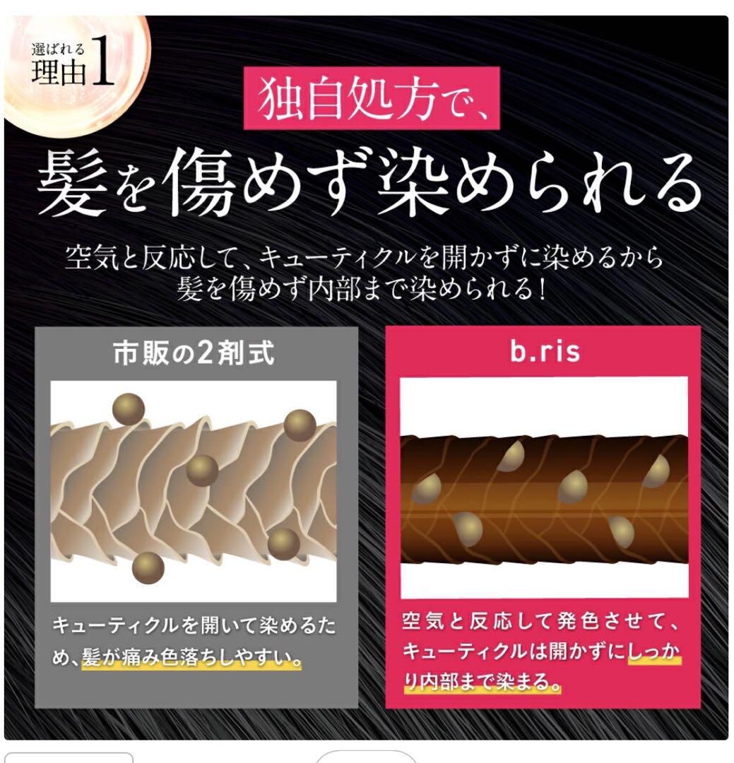 【新品未開封】ビーリス エアリーカラーリングフォーム ダークブラウン 6点セット