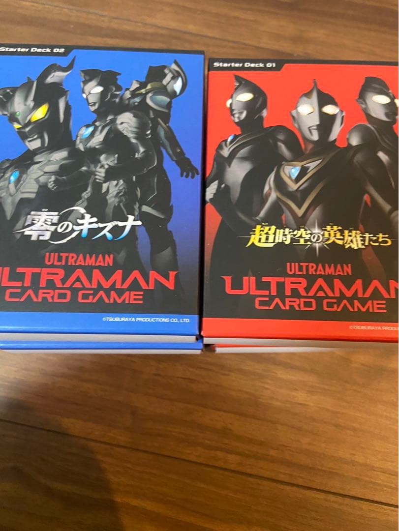 【新品】ウルトラマンカードゲーム スターターデッキ 超時空の英雄たち 零のキズナ