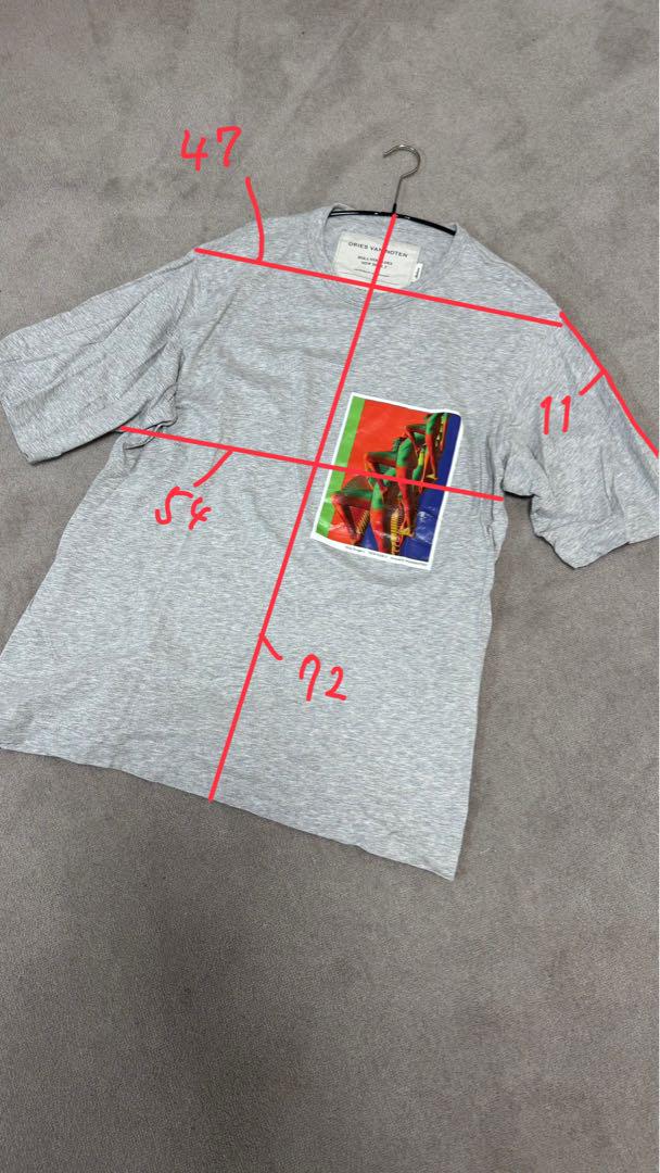 DRIES VAN NOTEN MIKA NINAGAWA Tシャツ Dries Van Noten 20SS Mika Ninagawa T-Shirt White Size L Used