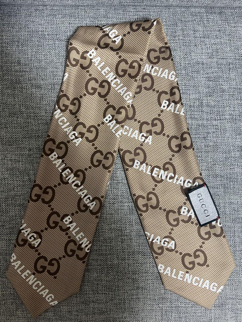 GUCCI×BALENCIAGA グッチ バレンシアガ コラボ スカーフ 2025年最新】gucci バレンシアガ スカーフの人気アイテム - メルカリ